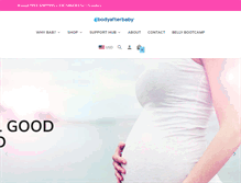 Tablet Screenshot of mybodyafterbaby.com